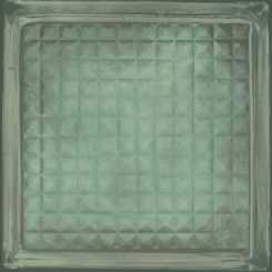 Glass green brick  Настенная